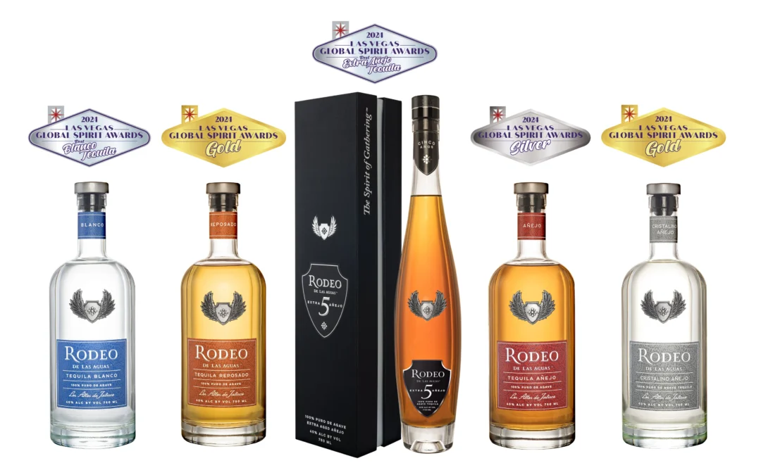 Rodeo de las Aguas® Tequila Named “Best Blanco” and “Best Extra Añejo” by 2024 Las Vegas Global Spirit Awards