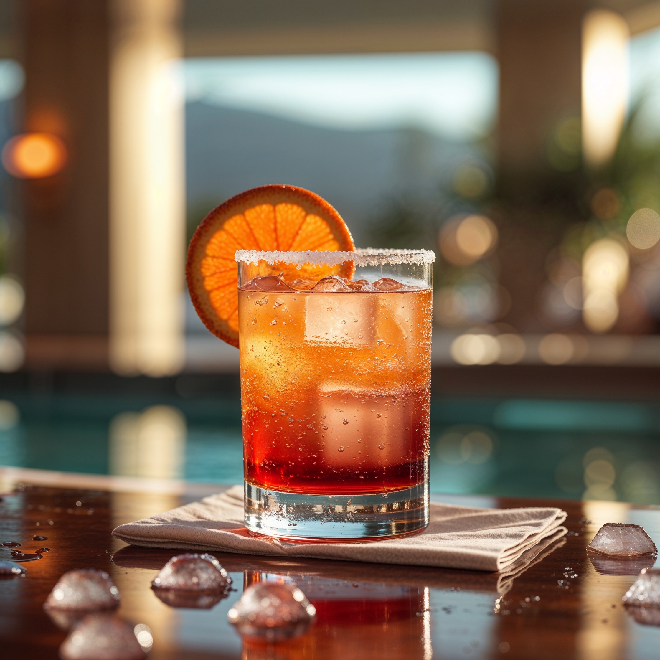 Negroni, cocktail, Reposado Tequila Cocktail, Vice City Negroni with Rodeo de las Aguas Tequila