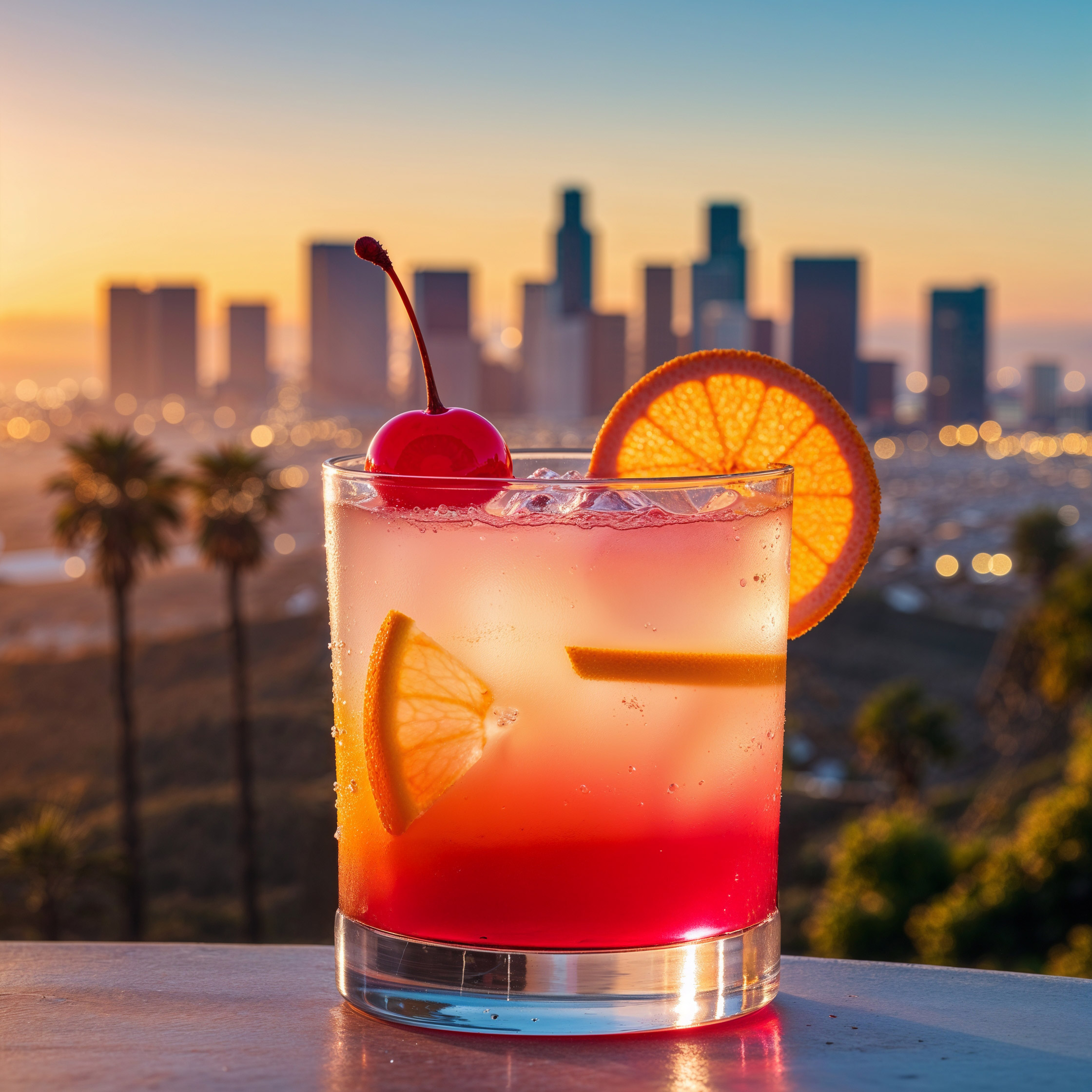 Sunrise Rodeo Drive Cocktail, Sunrise at Rodeo Drive,  Rodeo de las Aguas Sunrise Cocktail, Rodeo de Las Aguas Blanco Tequila Cocktail